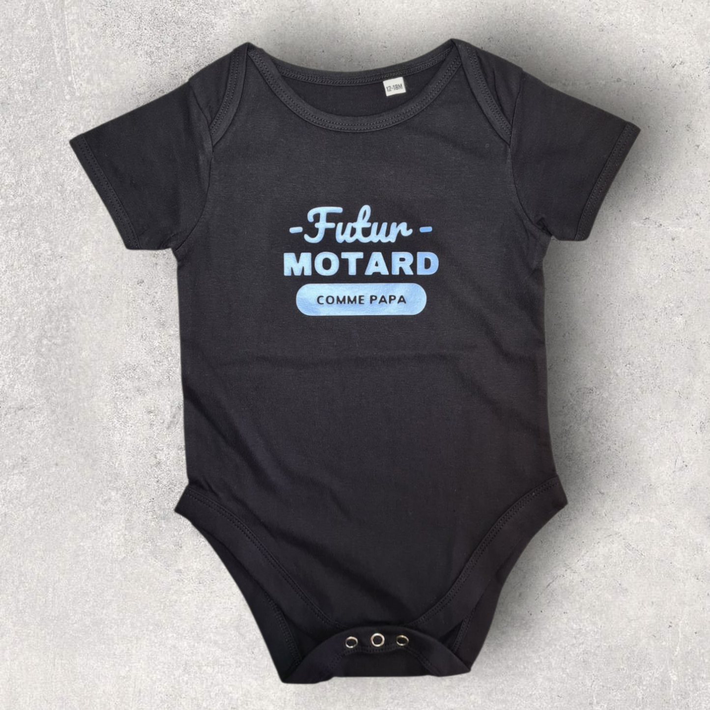 Body bébé " Futur motard comme papa "