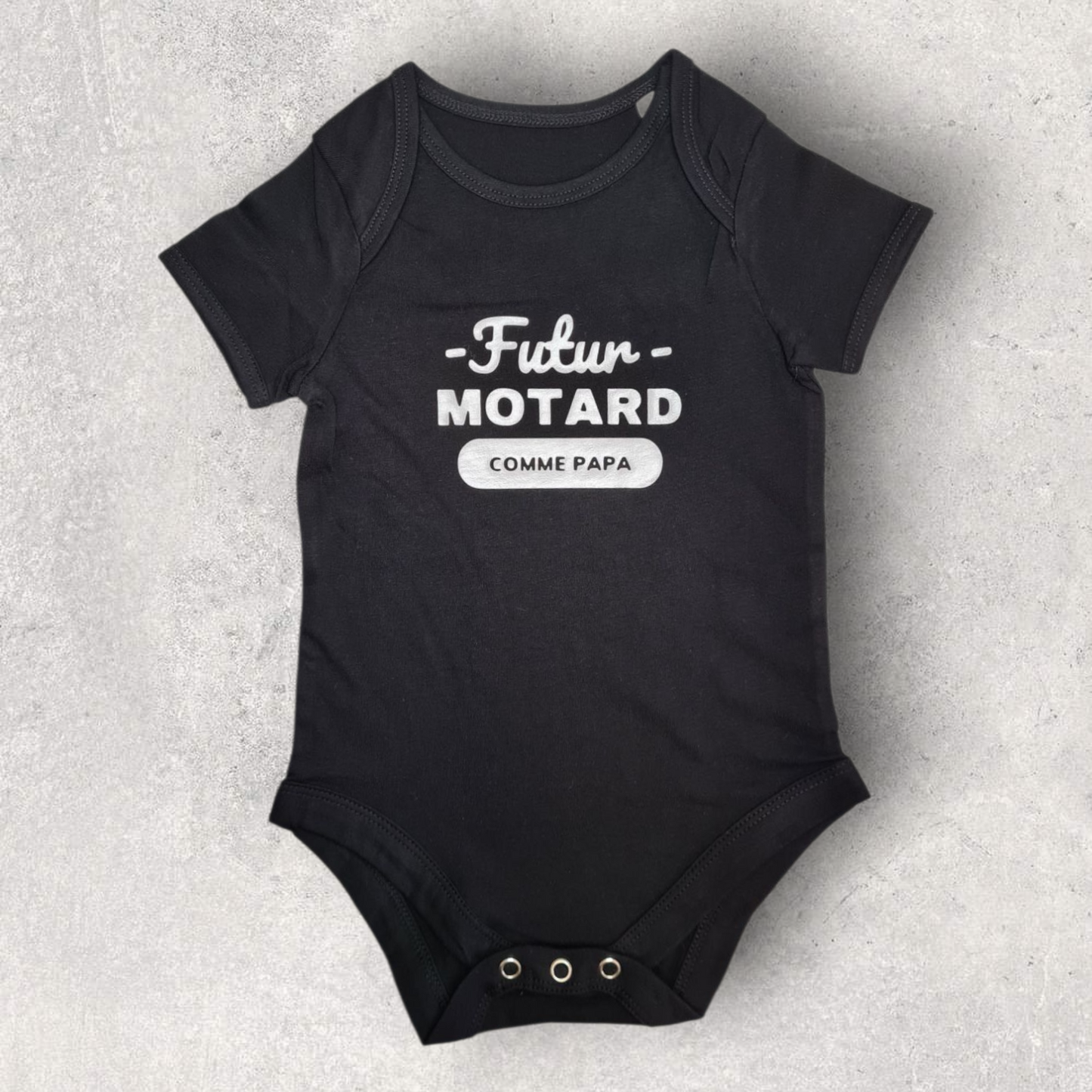 Body bébé " Futur motard comme papa "