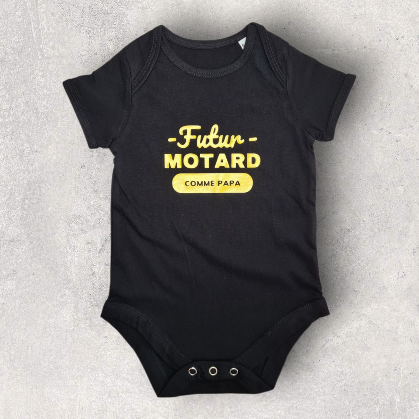 Body bébé " Futur motard comme papa "