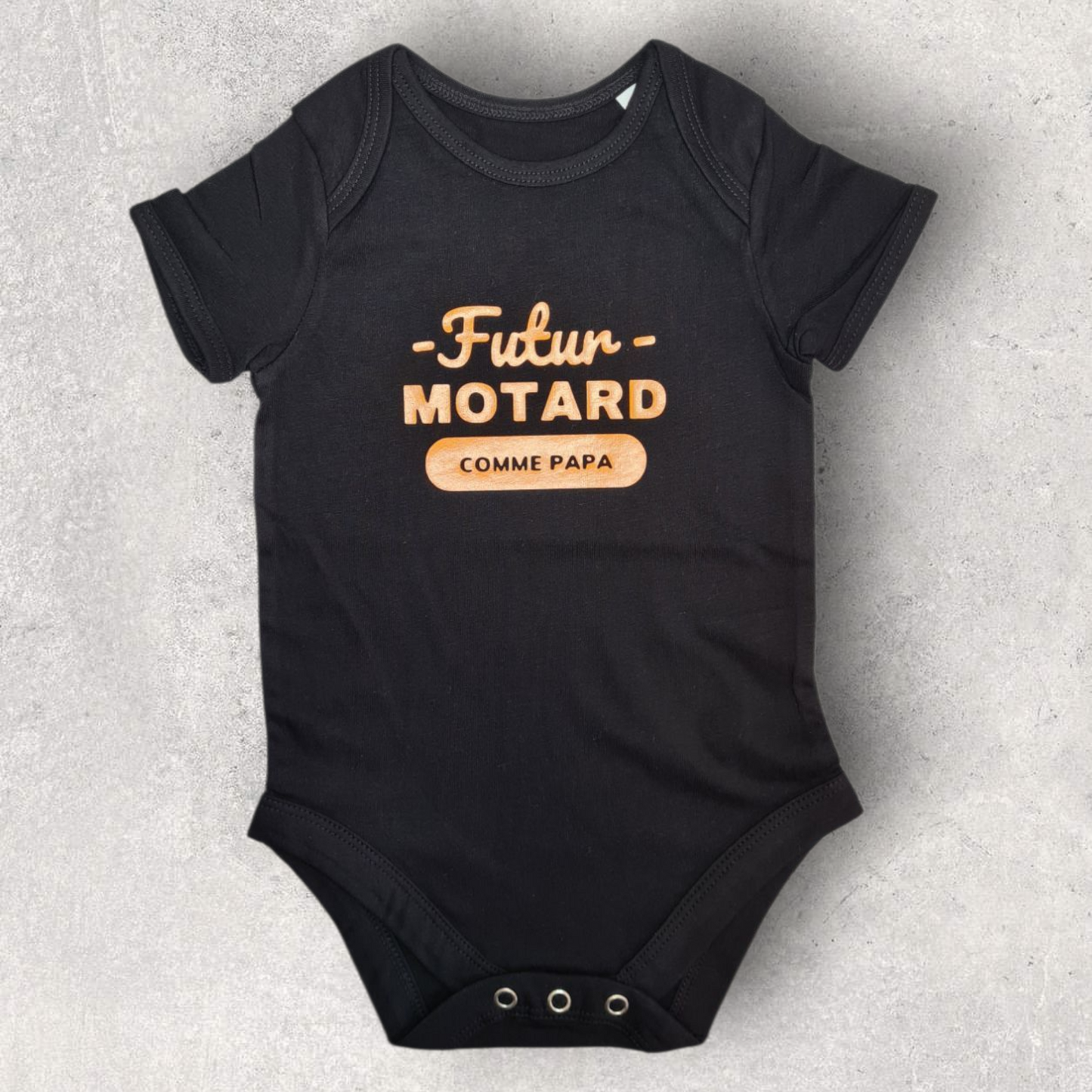 Body bébé " Futur motard comme papa "