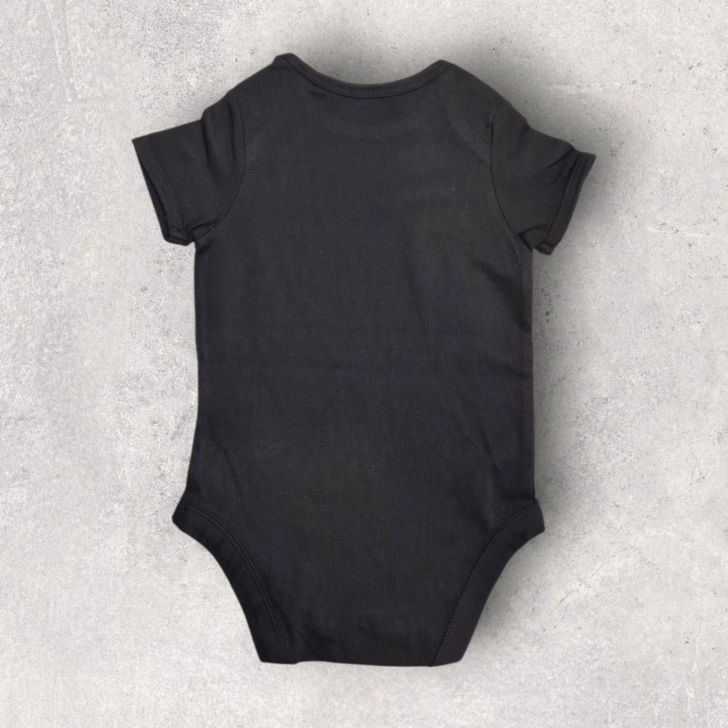 Body bébé humour " Je suis la preuve que papa n'est pas toujours sur sa moto "