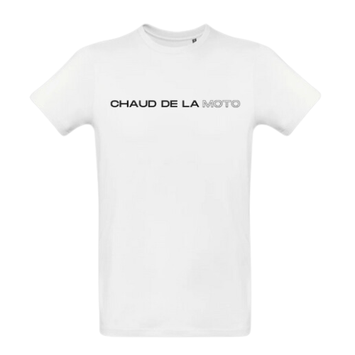 Tee-shirt motard " Chaud de la moto "