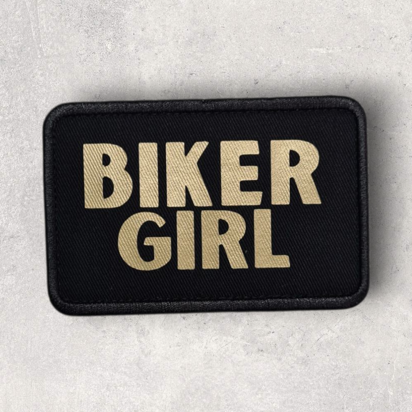 Patch amovible " Biker girl "