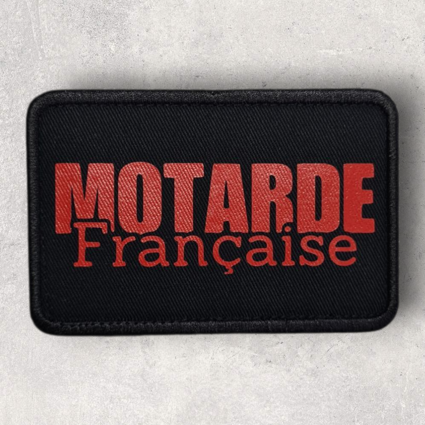 Patch amovible " Motarde Française "