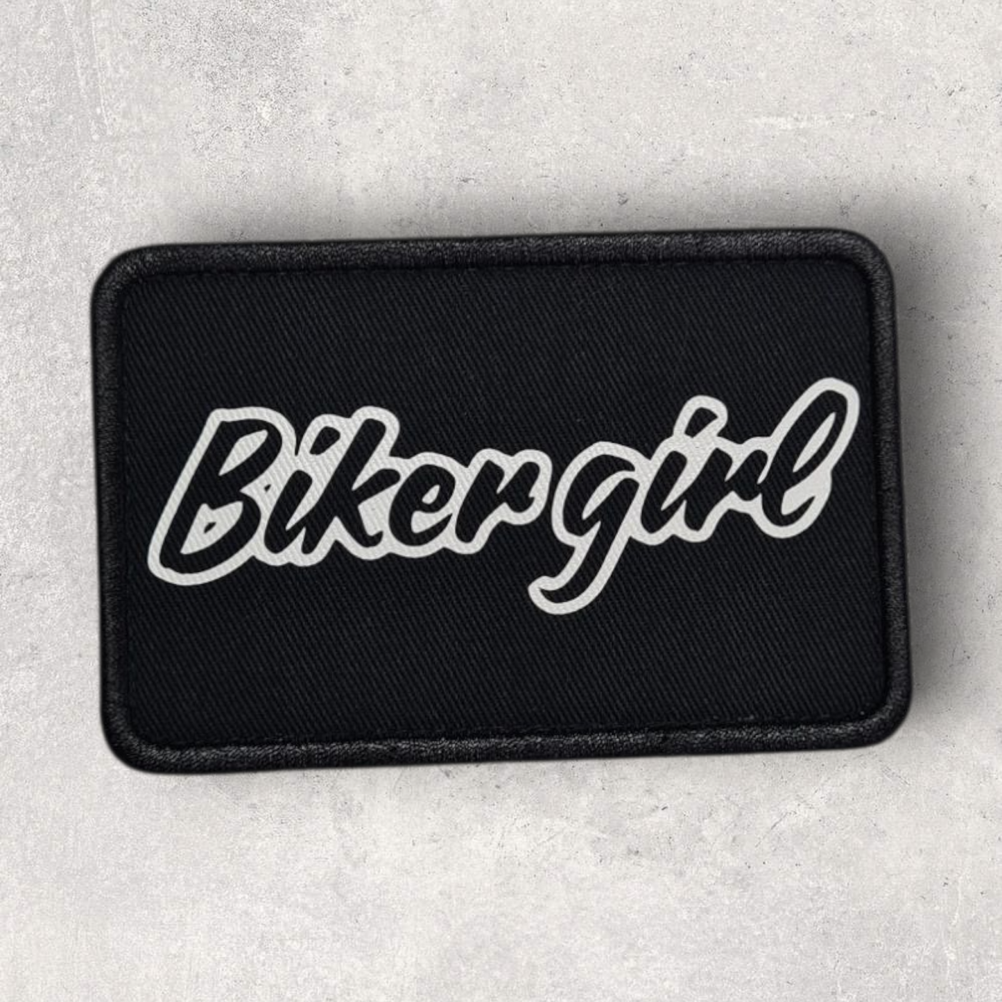 Patch amovible " Biker girl "