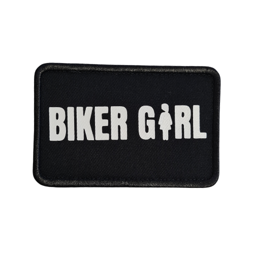 Patch amovible casquette Biker Girl