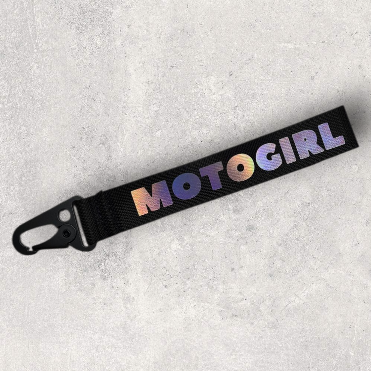 Porte-clés " Motogirl "