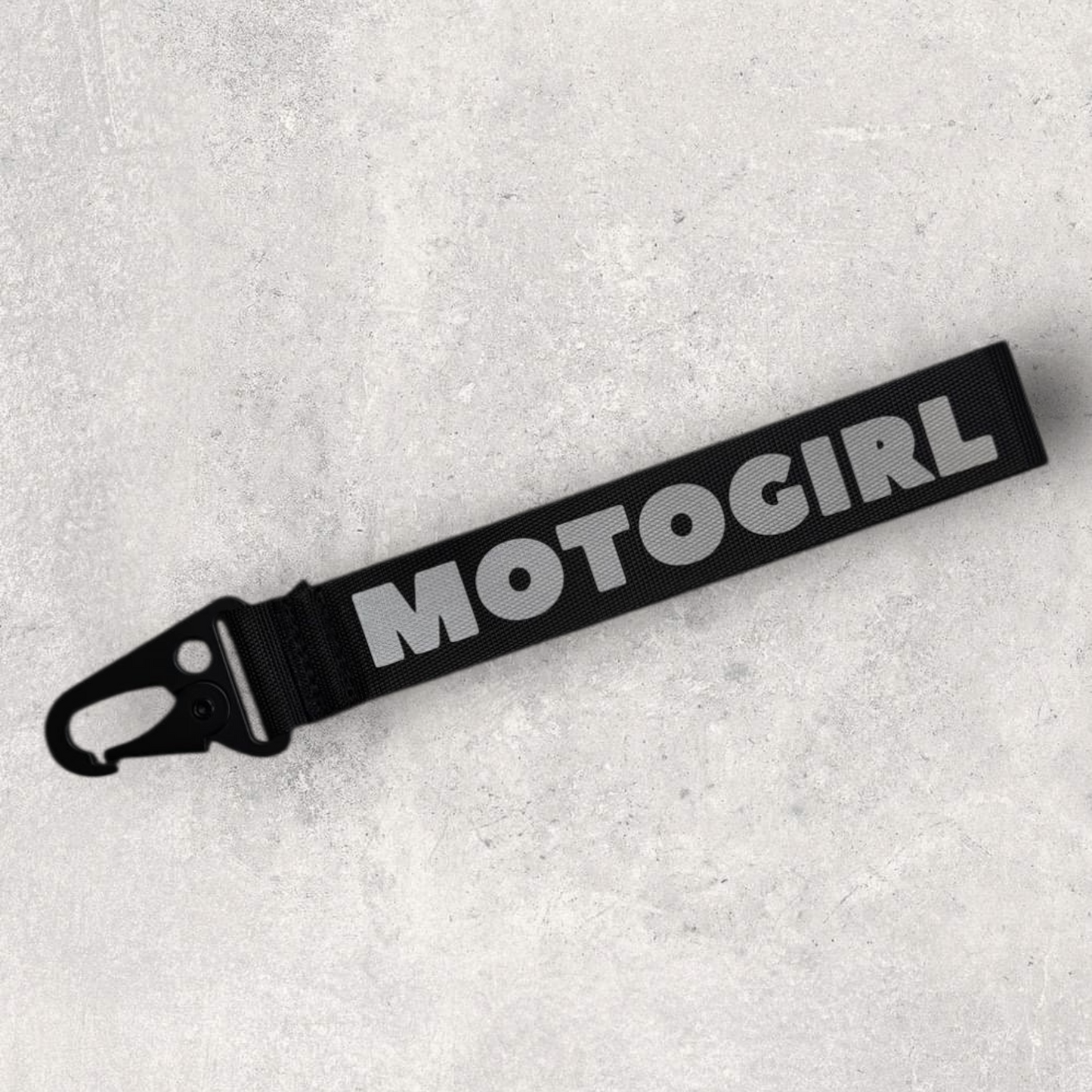 Porte-clés " Motogirl "