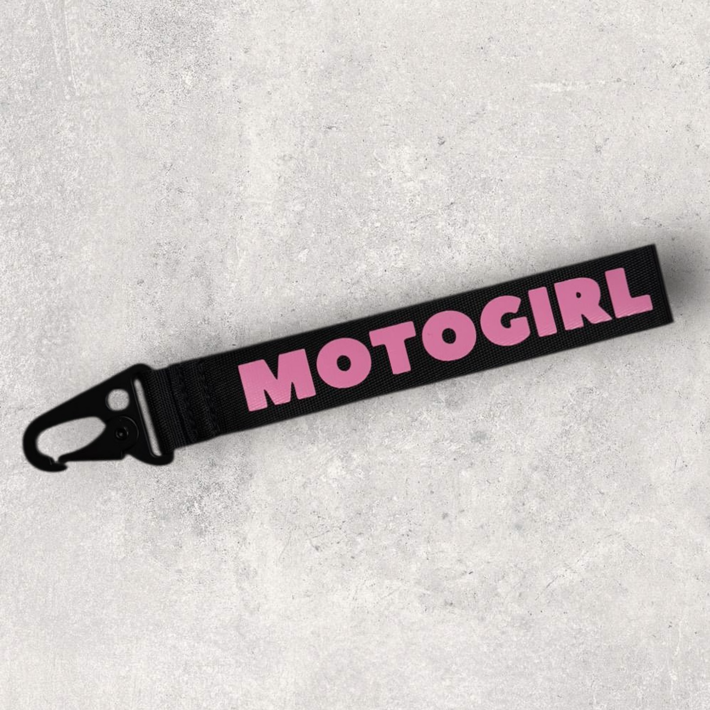 Porte-clés " Motogirl "