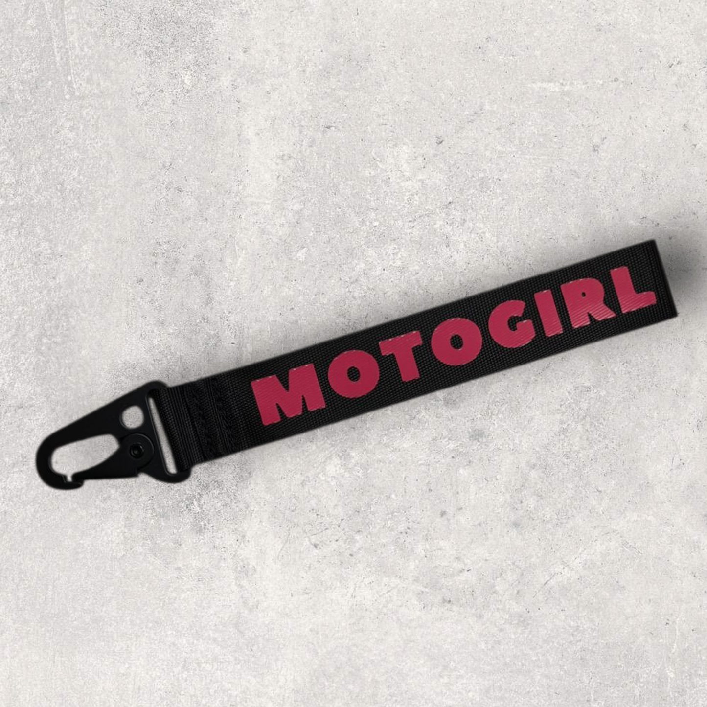 Porte-clés " Motogirl "