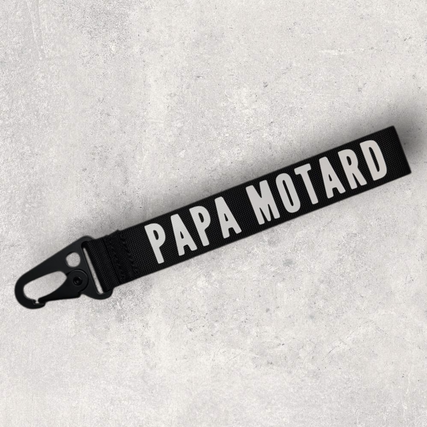 Porte-clés " Papa motard "