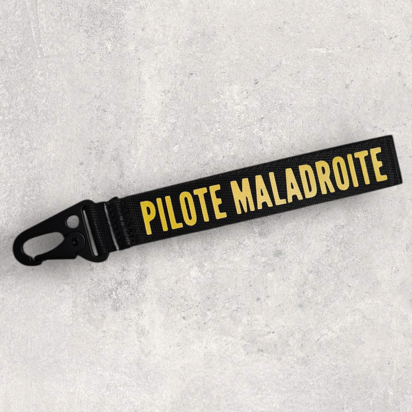 Porte-clés " Pilote maladroite "