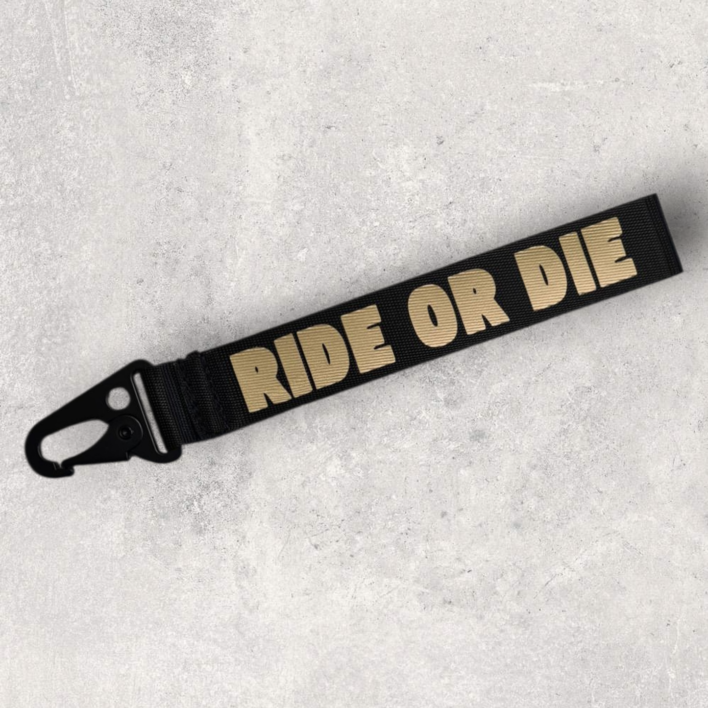 Porte-clés " Ride or die "