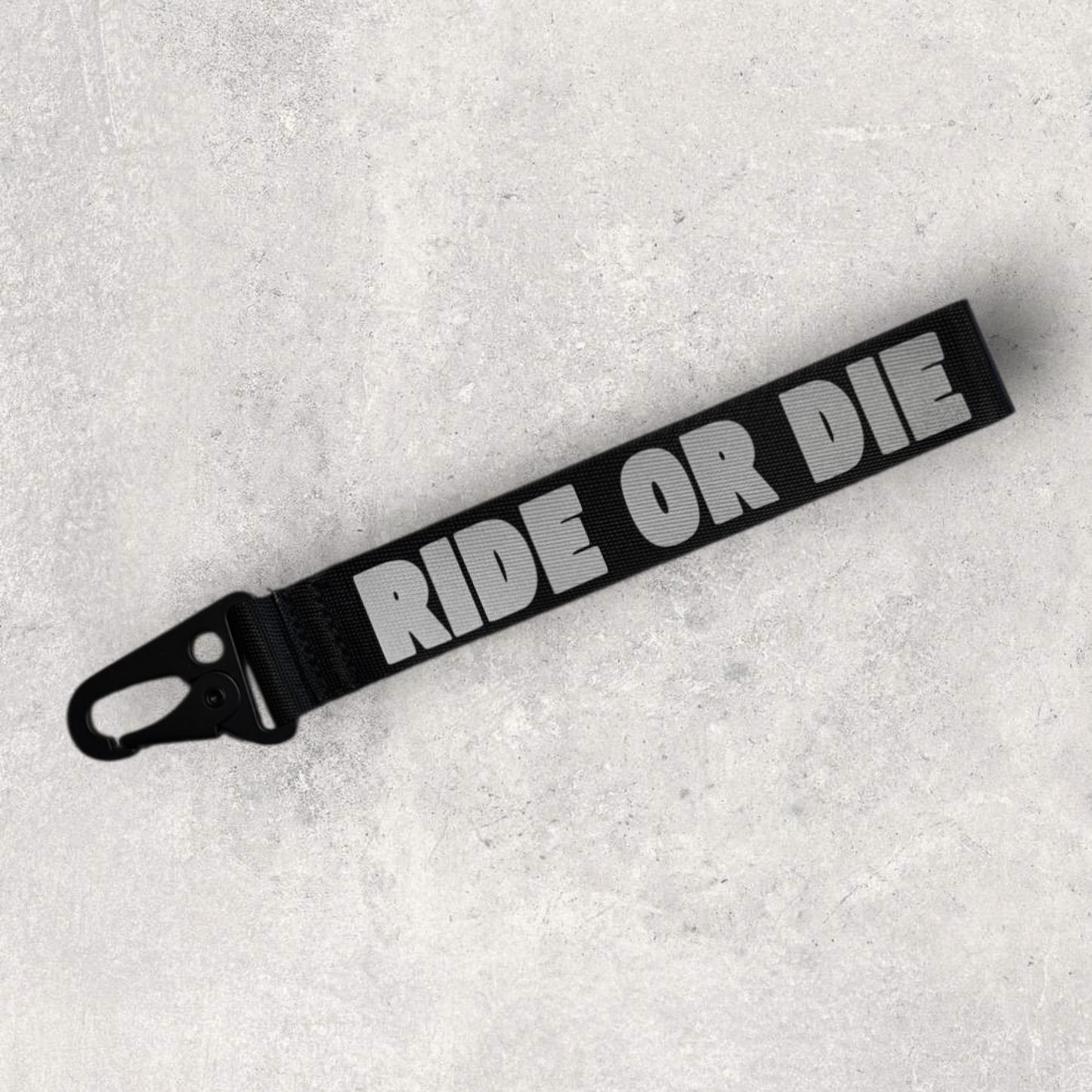 Porte-clés " Ride or die "