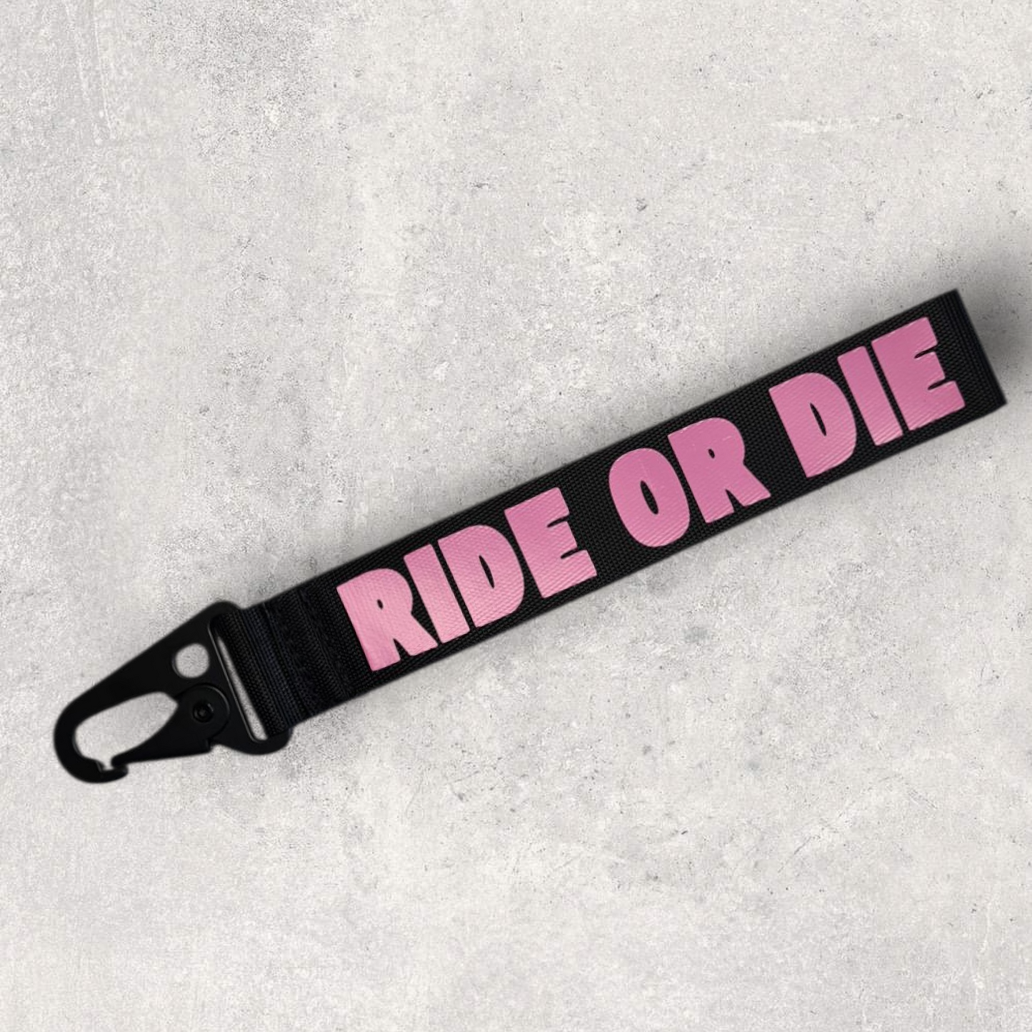 Porte-clés " Ride or die "