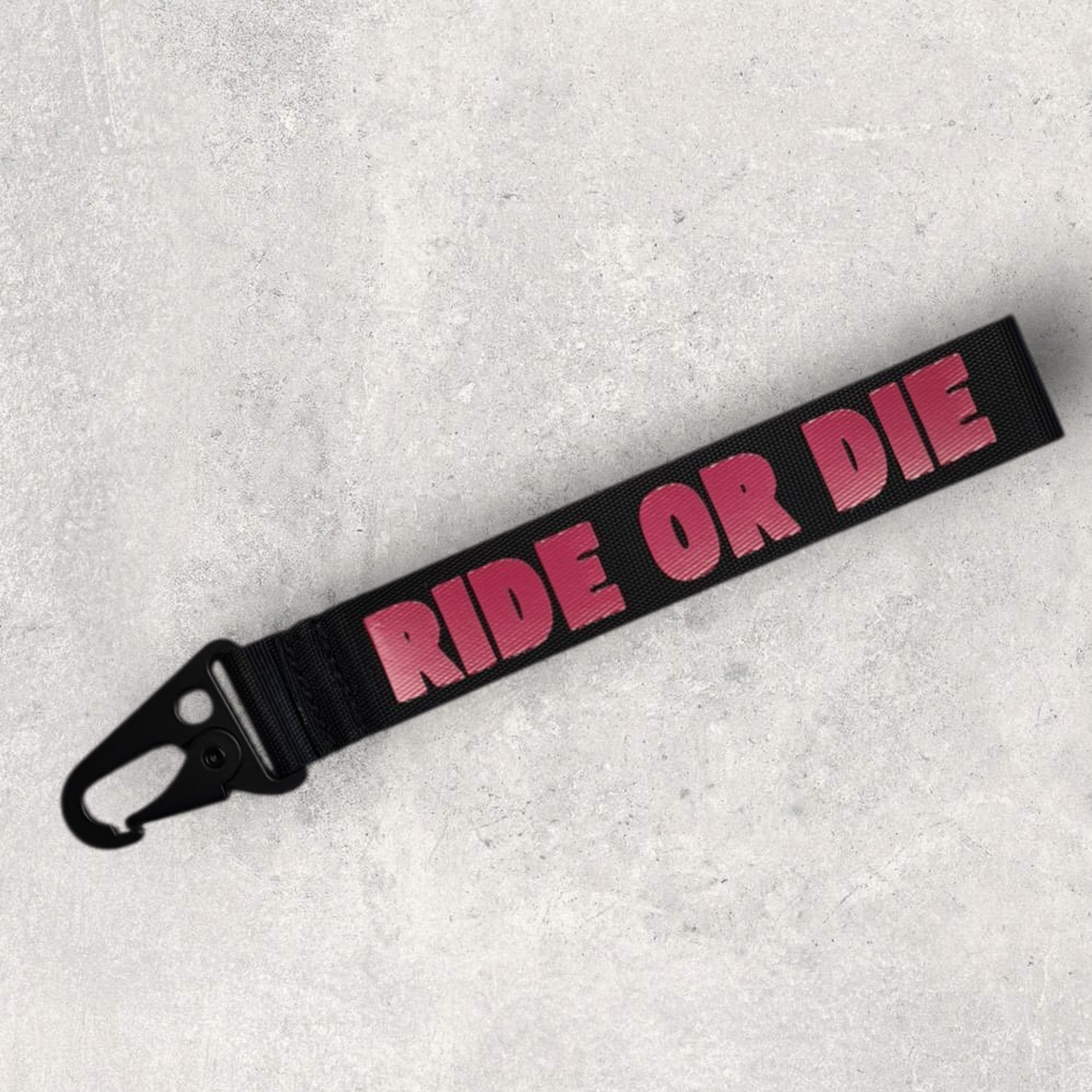 Porte-clés " Ride or die "