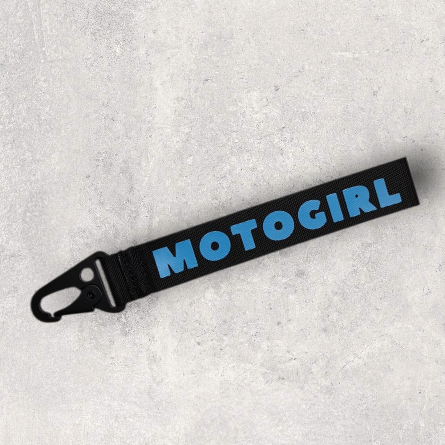 Porte-clés " Motogirl "