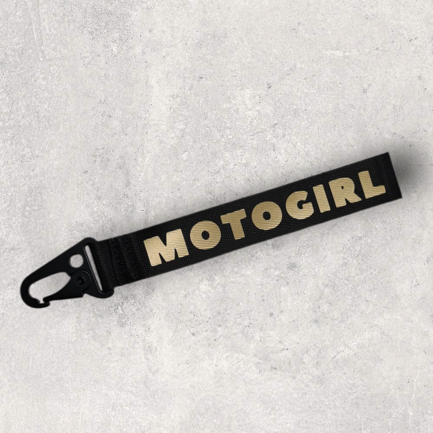 Porte-clés " Motogirl "