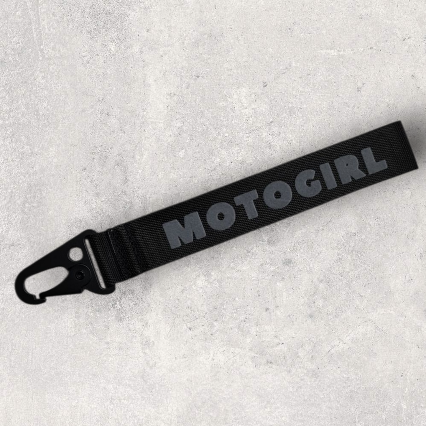 Porte-clés " Motogirl "