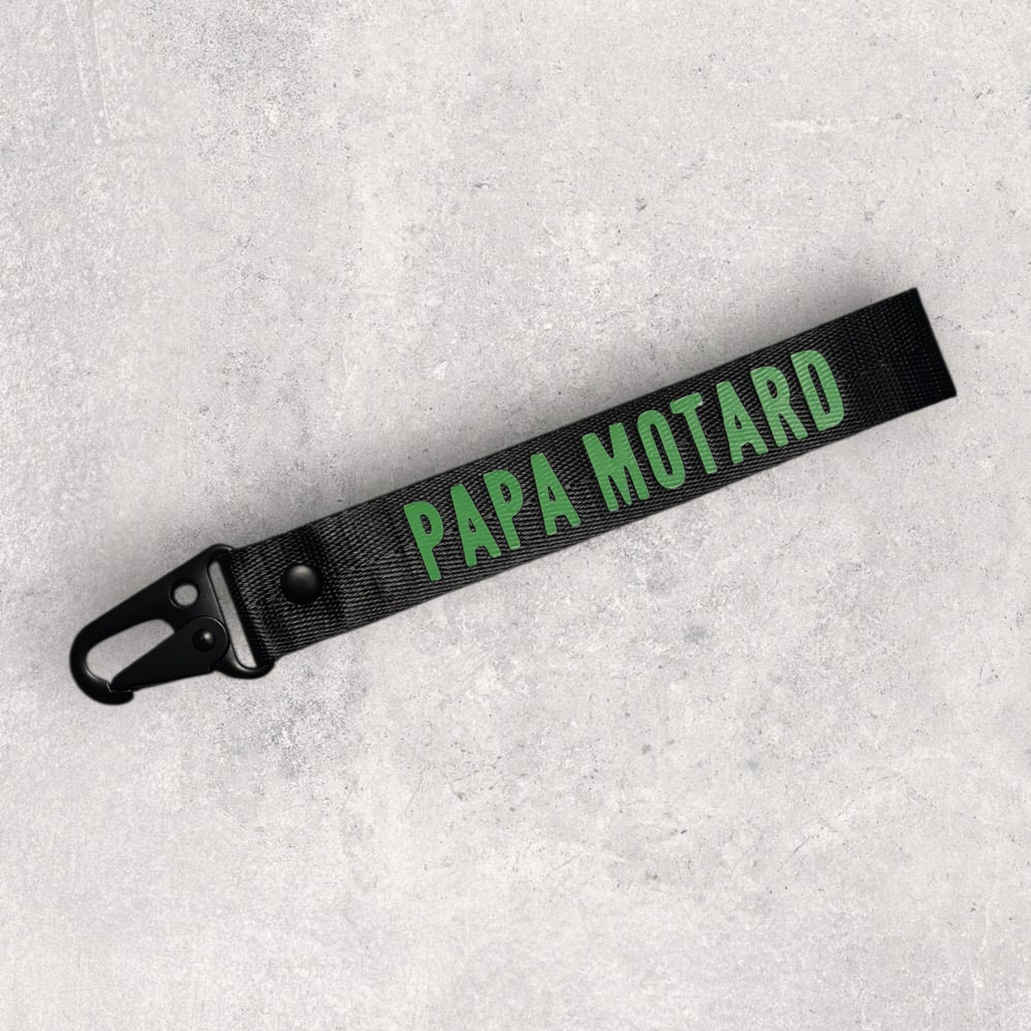 Porte-clés " Papa motard "