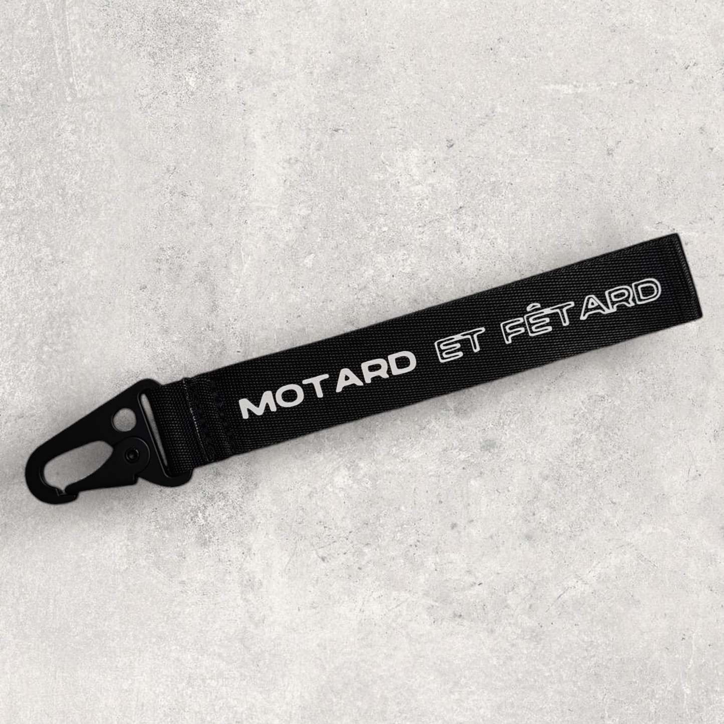 Porte-clés " Motard et fêtard "