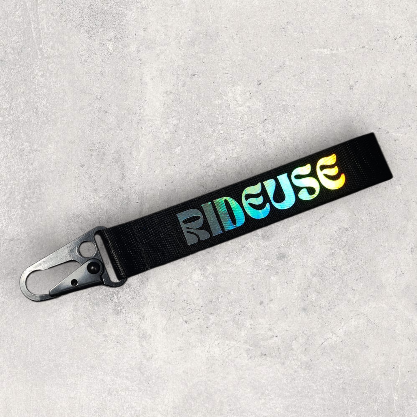 Porte-clés " Rideuse " holographique