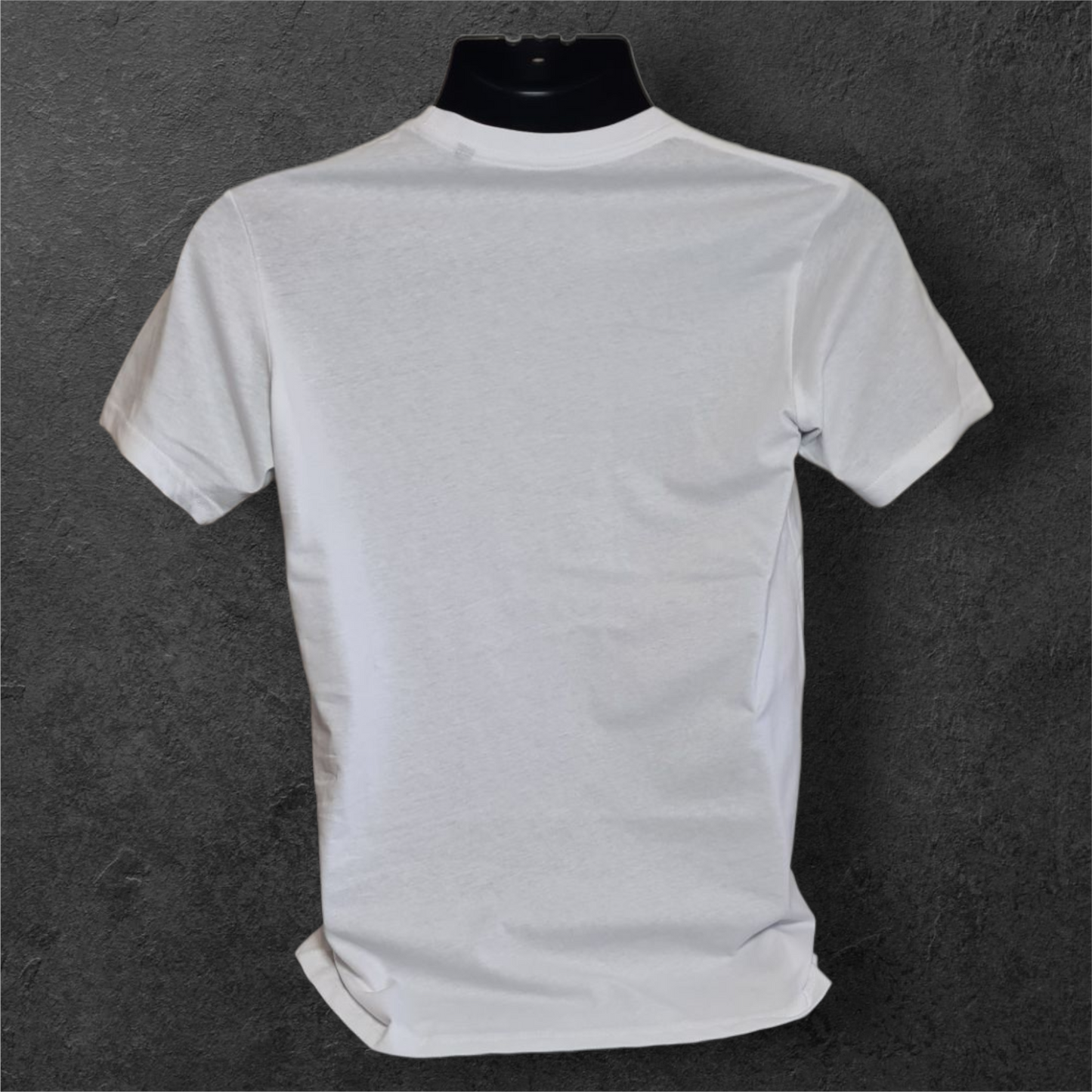 T-shirt blanc à manche courte homme " 2wheels mood " carbone pour motard