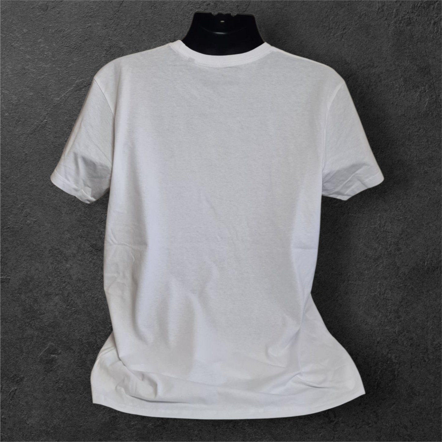 T-shirt blanc à manche courte homme " Motorbike "