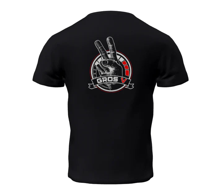 Tee-shirt à manche courte pour motard " Gros V " By Evasiontime