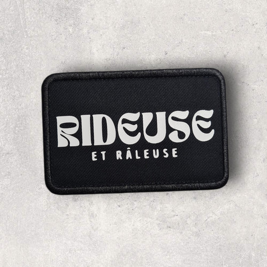 Patch amovible " Rideuse et râleuse "