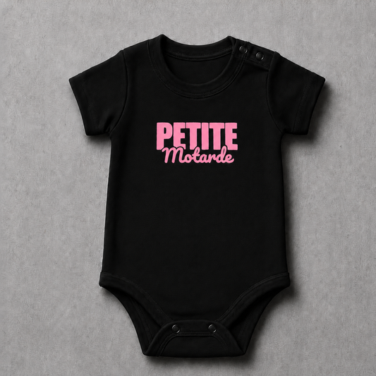 Body bébé " Petite motarde "