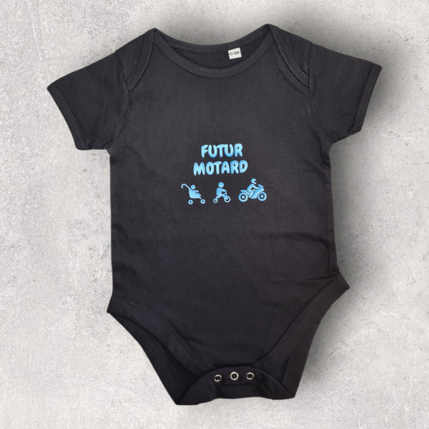 Body bébé garçon " Futur motard "