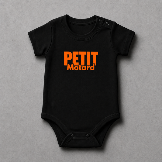 Body bébé " Petit motard "