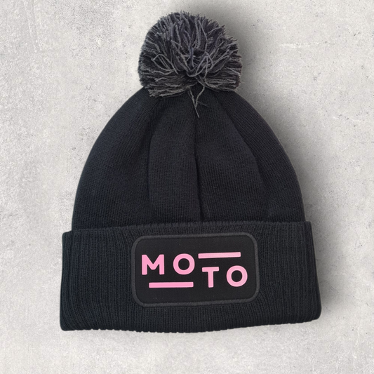 Bonnet femme pour motarde " Moto "
