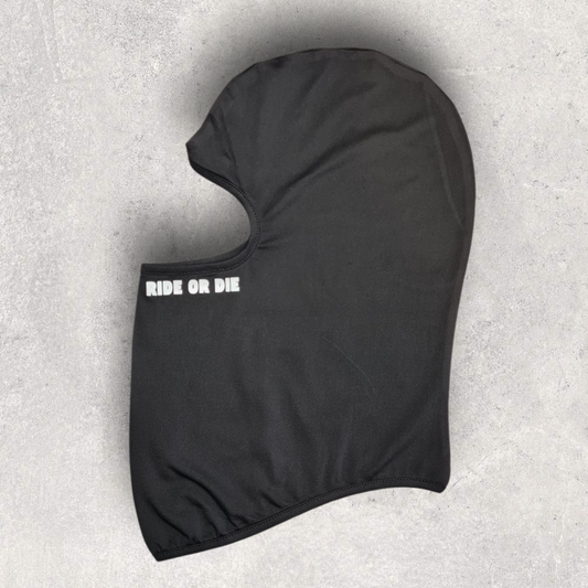 Cagoule moto " Ride or die "