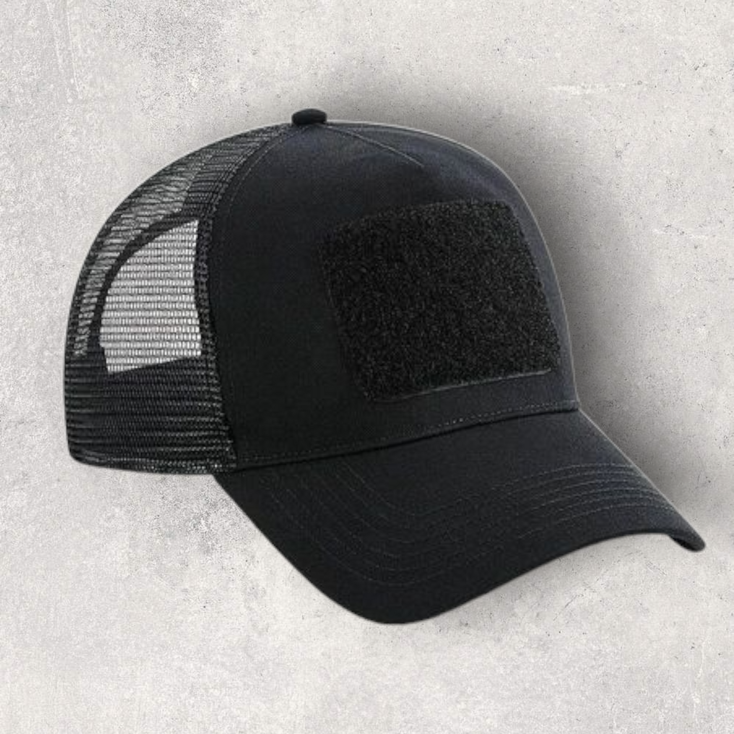 Casquette personnalisable avec patchs amovibles