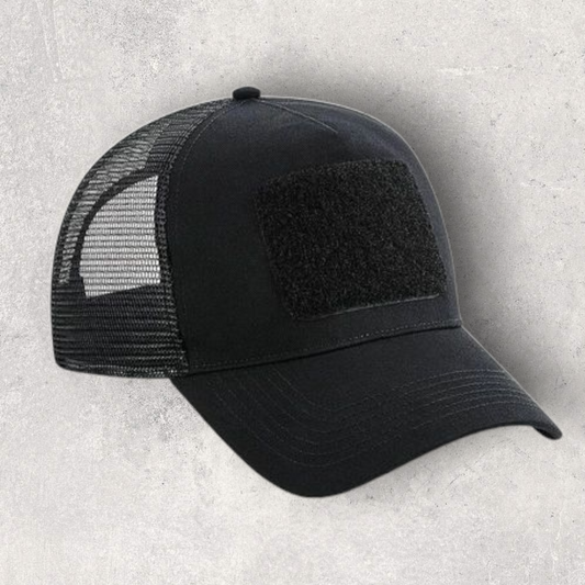 Casquette personnalisable avec patchs amovibles