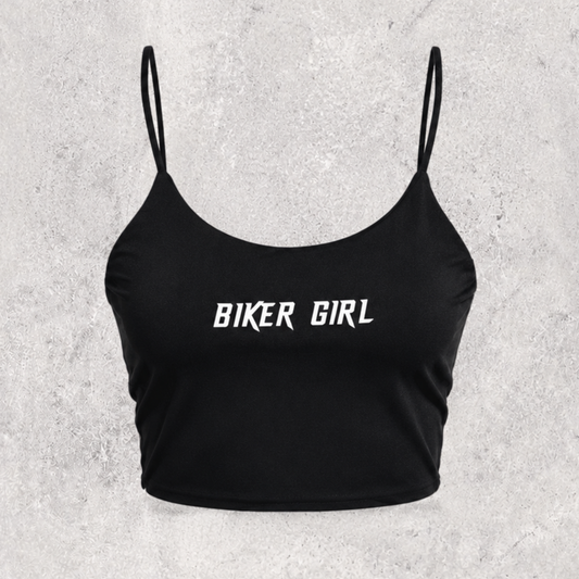 Crop top " Biker girl "