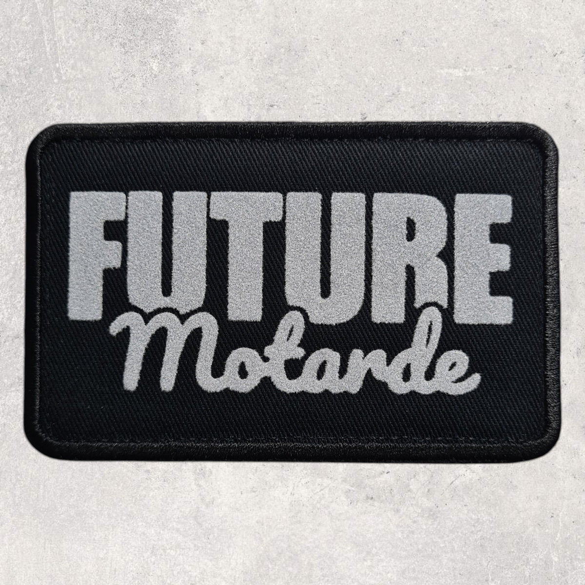 Patch amovible " Future motarde "