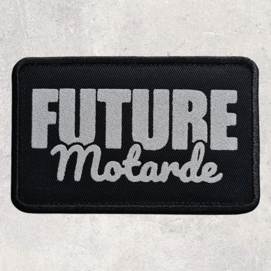 Patch amovible " Future motarde "
