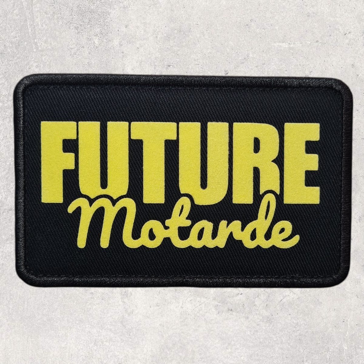 Patch amovible " Future motarde "