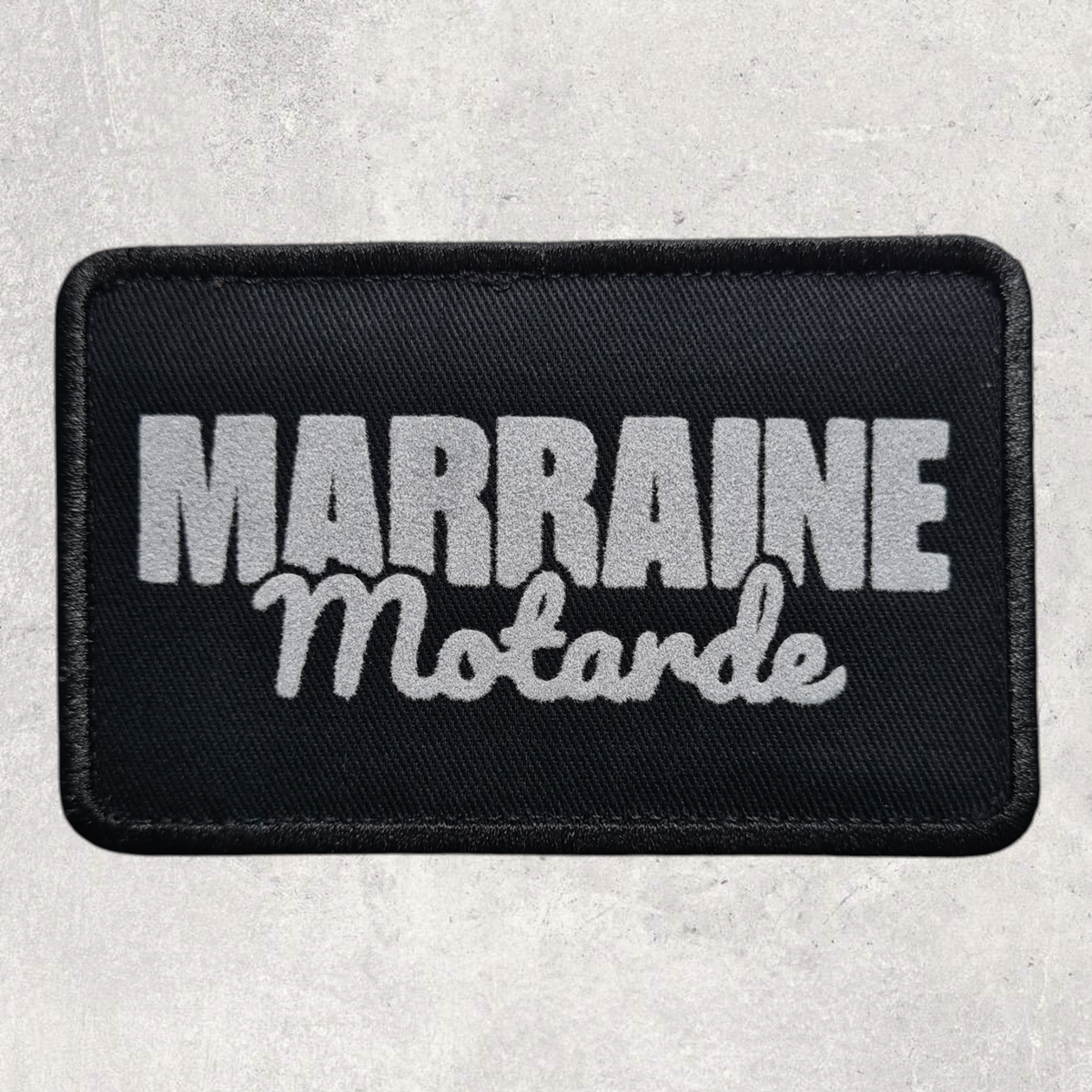 Patch amovible " Marraine motarde "