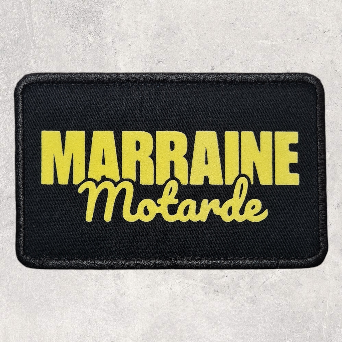 Patch amovible " Marraine motarde "