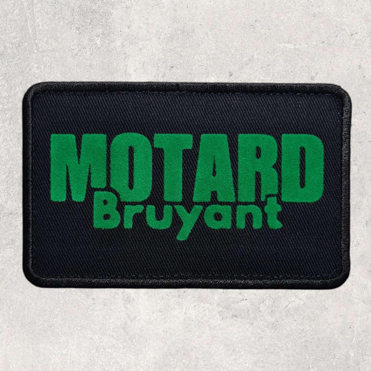 Patch amovible " Motard bruyant "