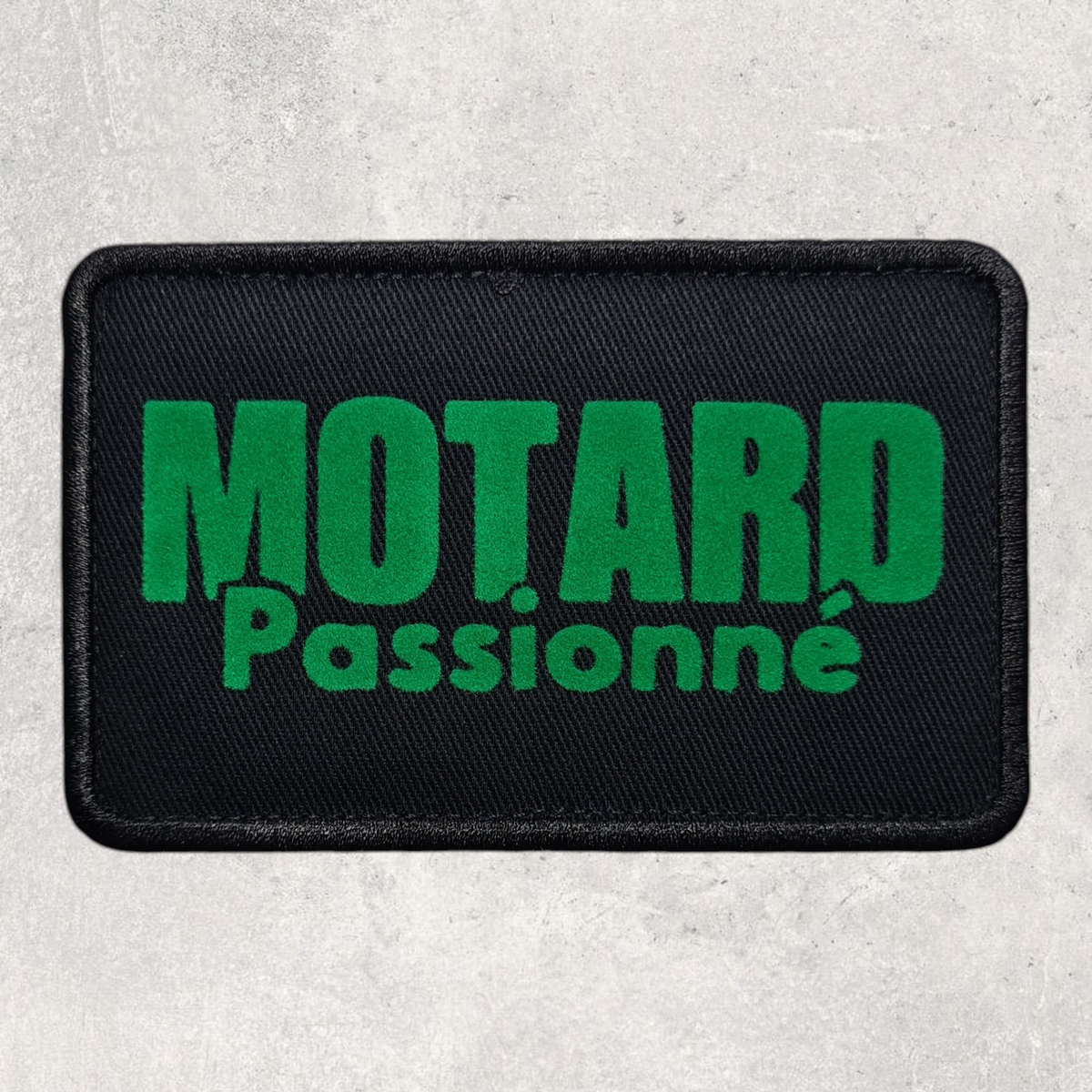 Patch amovible " Motard passionné "