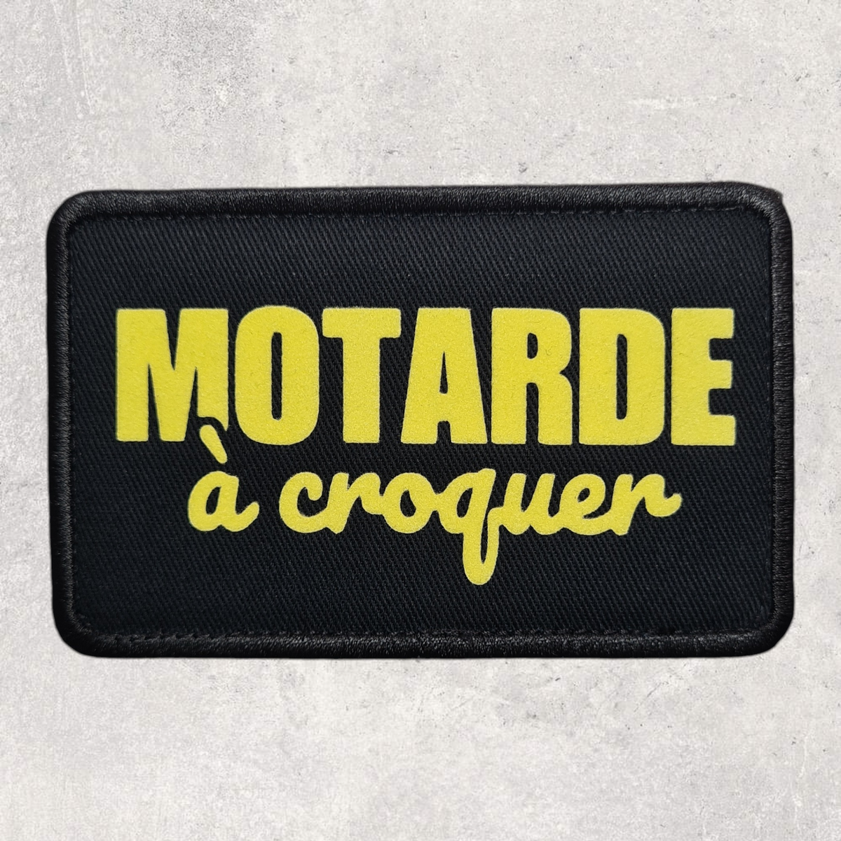 Patch amovible " Motarde à croquer "