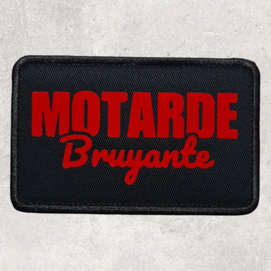 Patch amovible " Motarde bruyante "