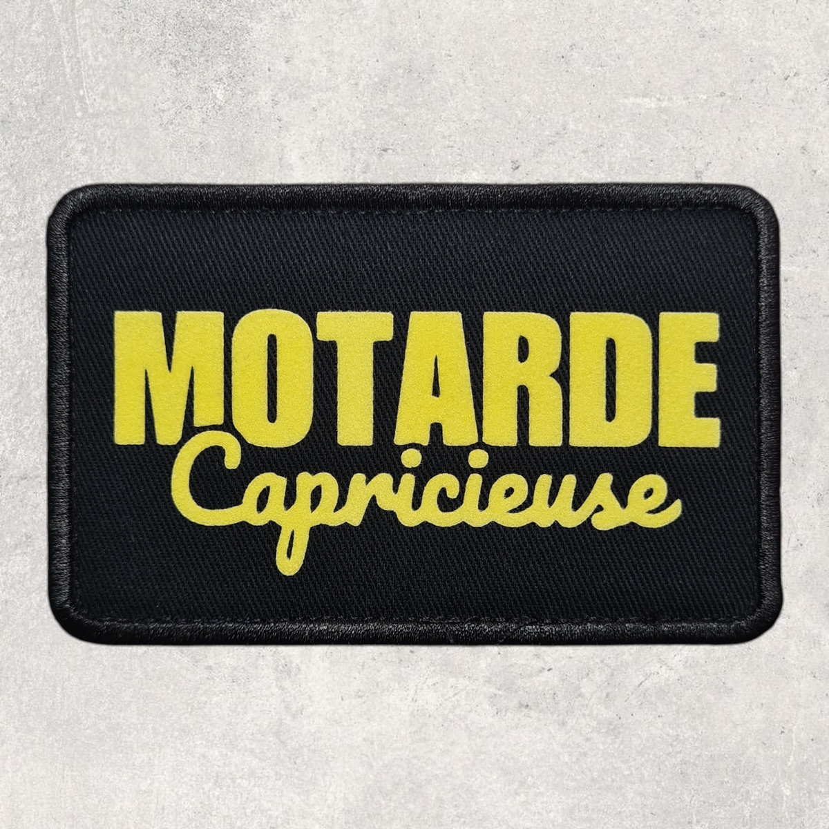 Patche amovible " Motarde capricieuse "
