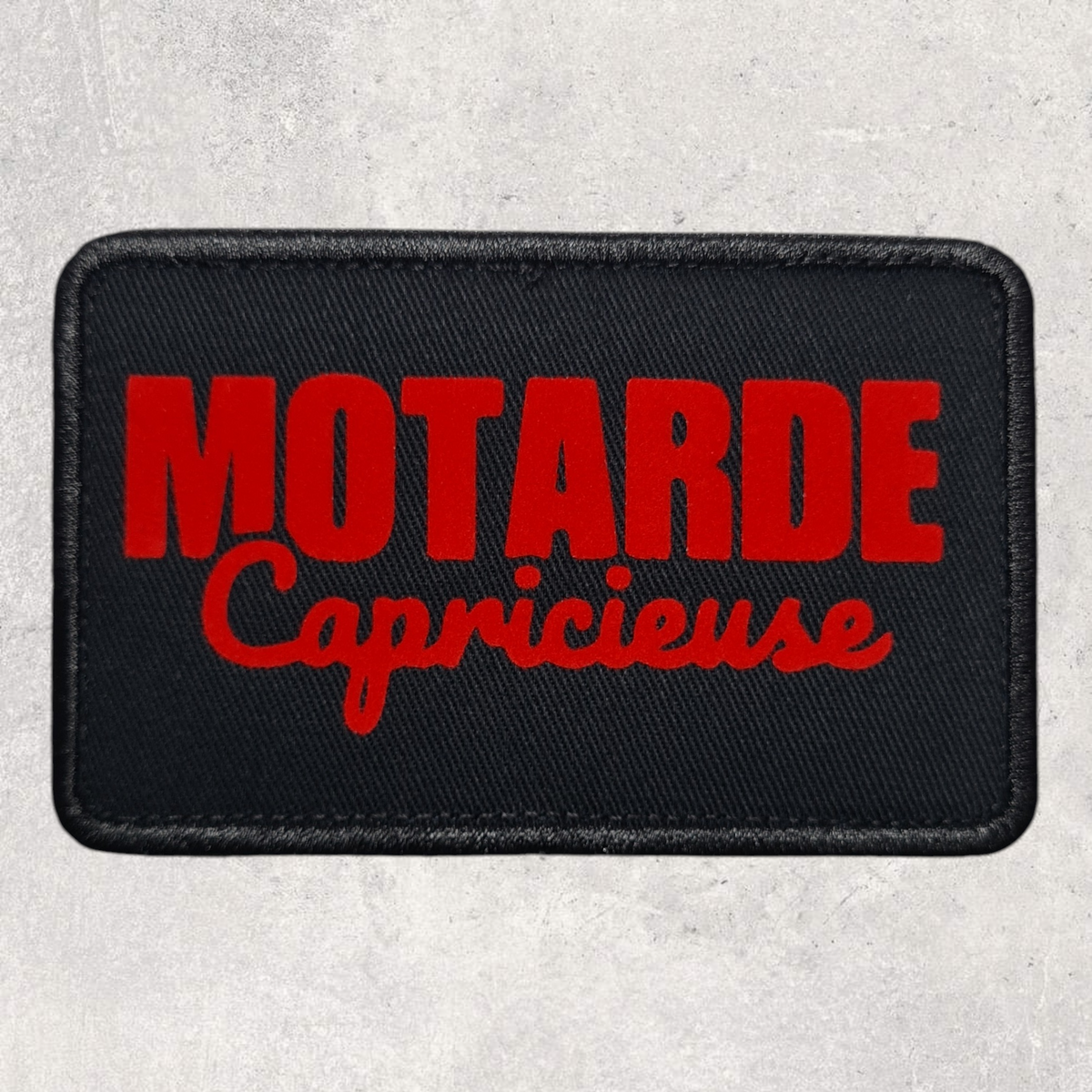 Patche amovible " Motarde capricieuse "