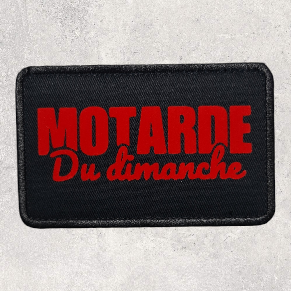 Patch amovible " Motarde du dimanche "